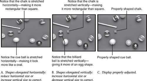 Adjusting Aspect Ratio (Shape).