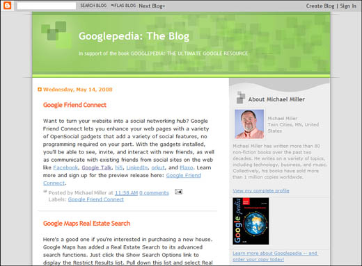 The blog for this book—Googlepedia: The Blog.