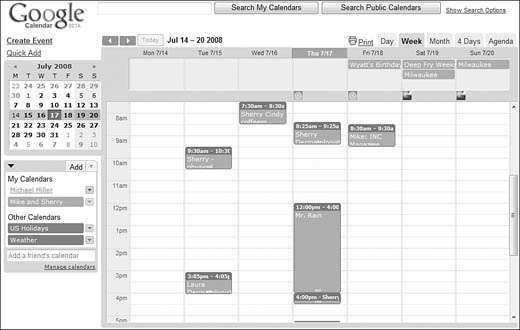 Google Calendar—not just another calendar application.