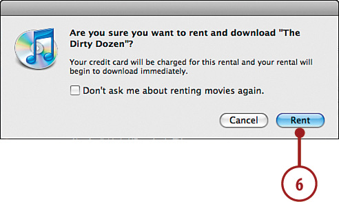 Renting Movies from the iTunes Store