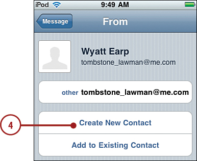 Step-by-Step: Creating a Contact from an Email