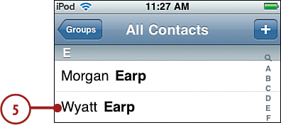 Step-by-Step: Using the Contacts Application
