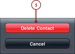 Deleting Contacts Manually
