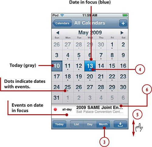 Step-by-Step: Viewing Calendars