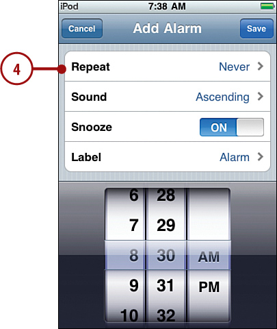 Setting and Using Alarms
