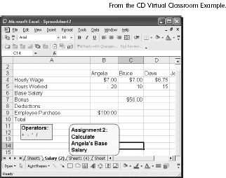 An Assignment in an Excel Lesson That Imposes Moderate Intrinsic Cognitive Load.