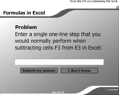 A Diagnostic Test Given After Completion of Topic 1.