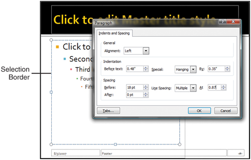 Tweak line spacing settings in the Paragraph dialog box, which can be launched by clicking its dialog launcher on the Home tab of the Ribbon.