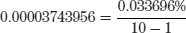 Unnumbered Display Equation