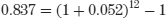 Unnumbered Display Equation