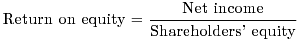 Unnumbered Display Equation