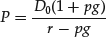 Numbered Display Equation