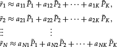 Numbered Display Equation