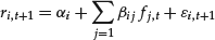 Numbered Display Equation