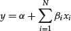 Numbered Display Equation