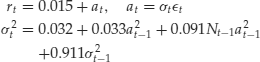 Numbered Display Equation