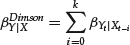 Numbered Display Equation