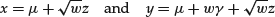 Numbered Display Equation