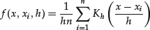 Numbered Display Equation