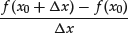 Numbered Display Equation