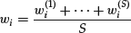 Unnumbered Display Equation