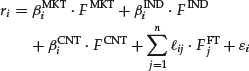 Unnumbered Display Equation