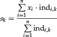 Unnumbered Display Equation