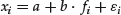 Unnumbered Display Equation