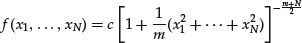 Unnumbered Display Equation