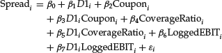 Unnumbered Display Equation