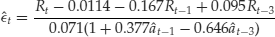 Unnumbered Display Equation