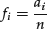 Unnumbered Display Equation