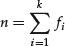 Unnumbered Display Equation