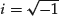 Unnumbered Display Equation