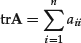 Unnumbered Display Equation