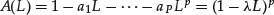 Unnumbered Display Equation