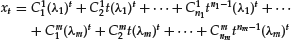 Unnumbered Display Equation