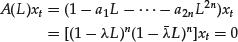 Unnumbered Display Equation