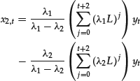 Unnumbered Display Equation