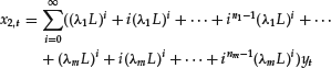 Unnumbered Display Equation