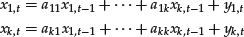 Unnumbered Display Equation