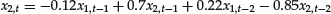 Unnumbered Display Equation