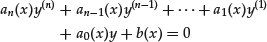 Unnumbered Display Equation