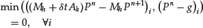 Unnumbered Display Equation