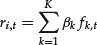 Unnumbered Display Equation