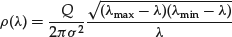 Unnumbered Display Equation