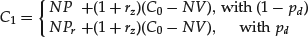 Unnumbered Display Equation