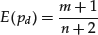 Unnumbered Display Equation