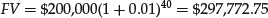 Unnumbered Display Equation