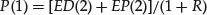 Numbered Display Equation